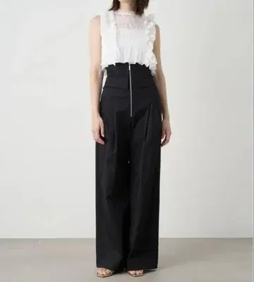 SNIDEL/스나이델 코르셋 디자인 팬츠