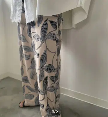 agawd 보태니컬 팬츠 베이지