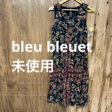 [ 3026번 ] bleu bleuet 롱 원피스 슬리브리스 미사용