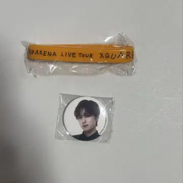 INI 오자키 타쿠미 러버 밴드 미니 캔뱃지