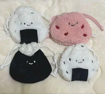 [새상품] 4점! 오무스비의 복슬복슬 복조리 닛코리노