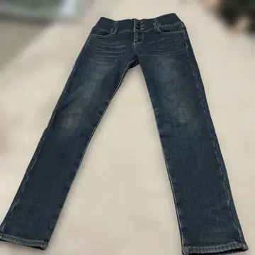 다크 블루 슬림핏 데님