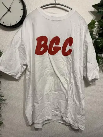 부지 크랙숀 bugy craxone BGC 로고 티셔츠 L 사이즈