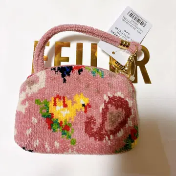 FEILER 치카자와 레이스 하이디 페이즐리 사이드 파우치