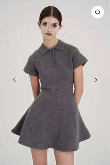THETOE Reims Short Sleeve Flare Onepiece