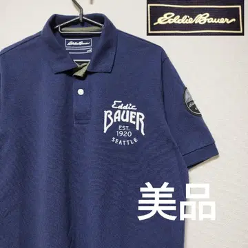 Eddie Bauer 에디 바우어 피케 셔츠 자수 새상품급