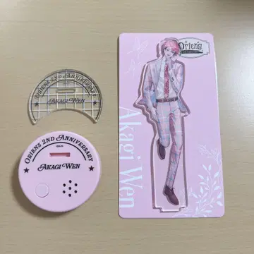 니지산지 아카기 웬 2주년 보이스 아크릴 스탠드