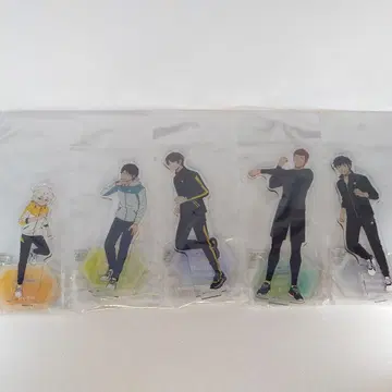 월드 트리거 아크릴 스탠드 트레이닝 ver. 5개 세트