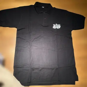 MD 피케 셔츠 L 사이즈 블랙