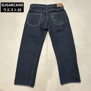 슈가케인 SUGARCANE 다크 블루 스트레이트 데님 청바지