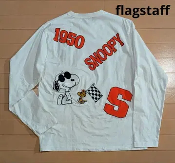 flagstaff x peanuts 자수 롱 티셔츠 XL 플래그스태프