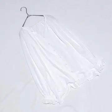 KN0256 [ 플랑드르 ] 블라우스 [ 9 ] 캔디 슬리브 스키퍼 시어