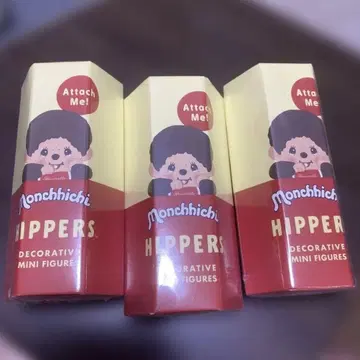 [미개봉 새상품] HIPPERS Monchhichi 히퍼스 몽치치 3개