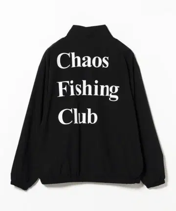새상품 Chaos fishing club logo track jacket