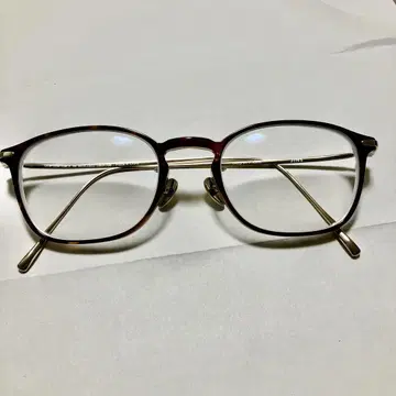 JINS Combination Titanium 브라운 데미