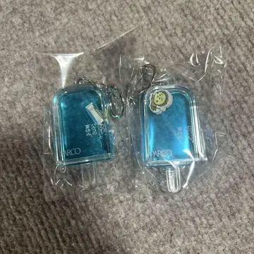 코지코지와 파르코의 여름방학 키링 2세트