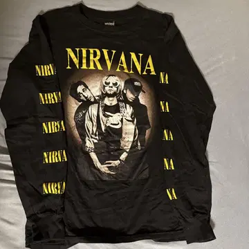 NIRVANA 롱티 블랙