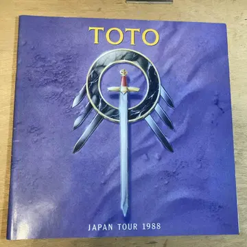 1988년 TOTO 투어 팜플렛