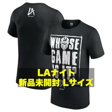 WWE LA 나이트 티셔츠 L 사이즈
