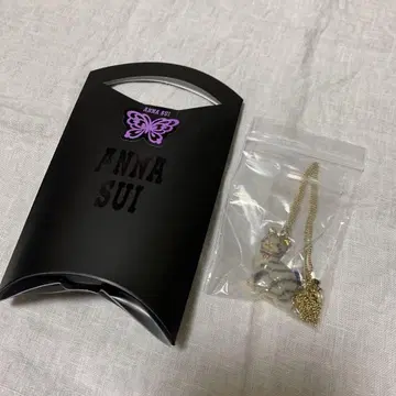 미사용 새상품! ANNA SUI 고양이 모티브 목걸이