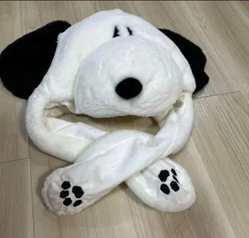 [ 새상품급 ] 스누피 유니버셜 모자 USJ 팬 캡 귀 뵤코