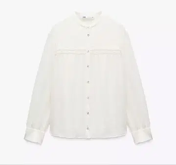 미사용 새상품 ZARA(자라) 화이트 셔츠 블라우스