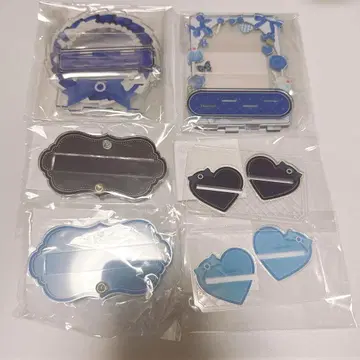 FUKUYA 후쿠야 캐릭터 복권 이름 커스텀 Blue