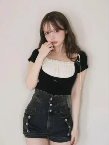 andmary Mew frill tops