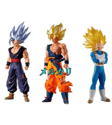 HG 드래곤볼 01 GOKU EDITION 초사이어인 손오공 가챠 3점