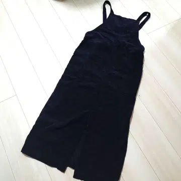 베티스미스 코듀로이 점퍼 스커트 다크 네이비