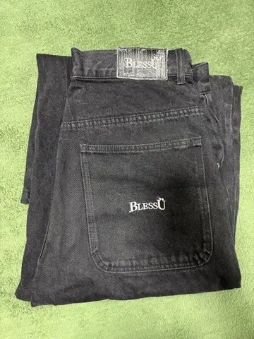 BLESS U 배기 데님