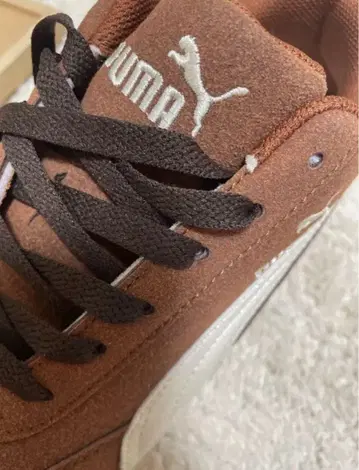 PUMA 브라운 스피드캣 스니커즈