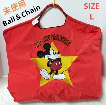 [정품] Ball&Chain Disney Mickey 레드 L 사이즈