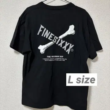 Finesixxx 파인식스 T셔츠 블랙 L 사이즈 남성용