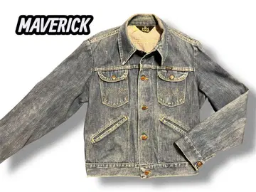 [레어] MAVERICK/70'S G자켓/3J03MJ/블랙 택/USA제