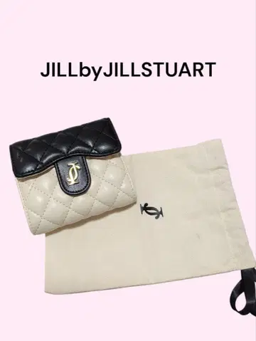 JILL by JILLSTUART 크로스 J 퀼트 지갑 시리즈 미니 지갑