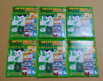 HUNTER x HUNTER 염능력 카드 컬렉션 미개봉 새상품