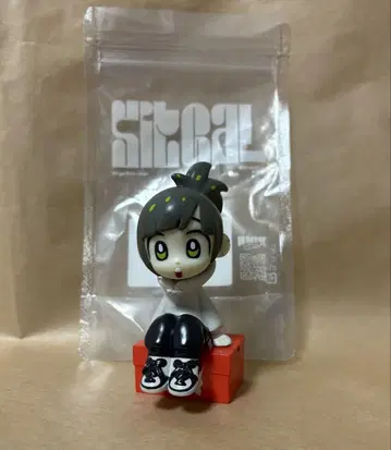 Sit Gal KICK 짱 새상품 소프트 비닐 피규어