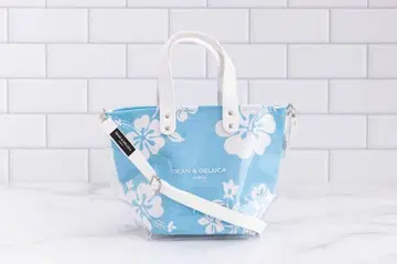 [미사용 새상품] DEAN & DELUCA 하와이 토트백 블루