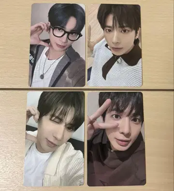 txt TOGETHER 태현 유니버셜 위버스 럭키드로우 4장 세트