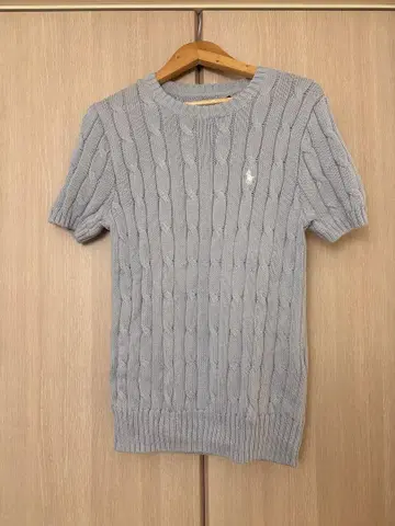 POLO RALPH LAUREN 니트 탑 반팔