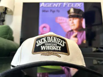 USA 잭 다니엘 Jack Daniel's 위스키 캡 베이지