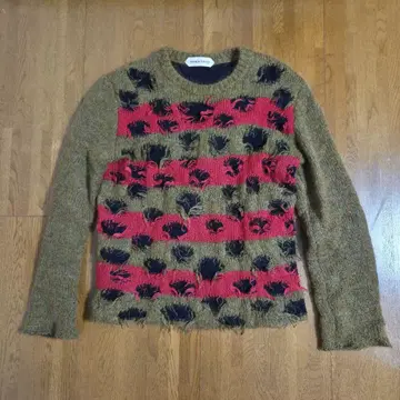 24aw NAMACHEKO INTARSIA CREWNECK