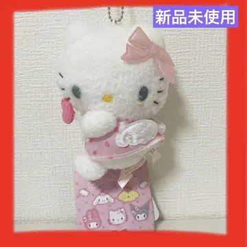 [미사용 새상품] 산리오 키링 봉제 인형 키티 천사 엔젤