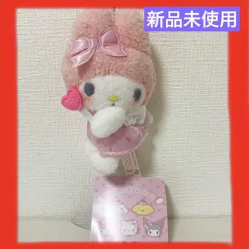 [미사용 새상품] 산리오 키링 봉제인형 마이멜로디 천사 엔젤