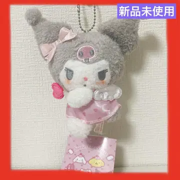 [미사용 새상품] 산리오 키링 봉제 인형 쿠로미 천사 엔젤