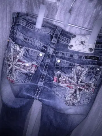 Miss Me 데미지 데님 팬츠 size28