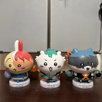 치이카와 히로아카 콜라보 피규어 3체 세트