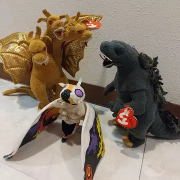 Ty 비니 고질라 모스라 킹기도라 대괴수총공격 GMK 2001