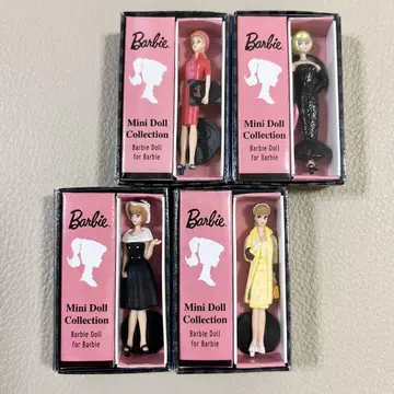 [레어] Barbie 바비 미니 인형 컬렉션 2003 4종 세트